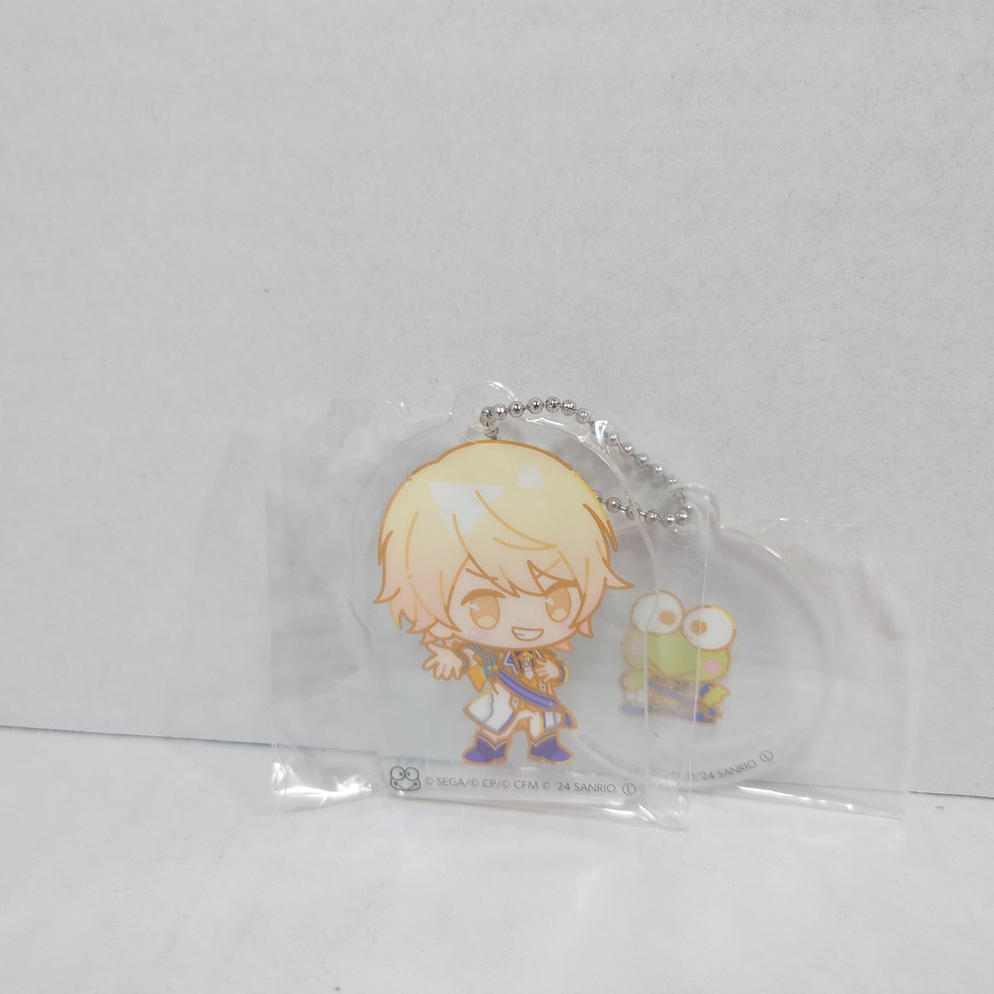 Tsukasa Tenma Wonderlands x Showtime Project Sekai x Sanrio Keroppi Acrylic Keychain