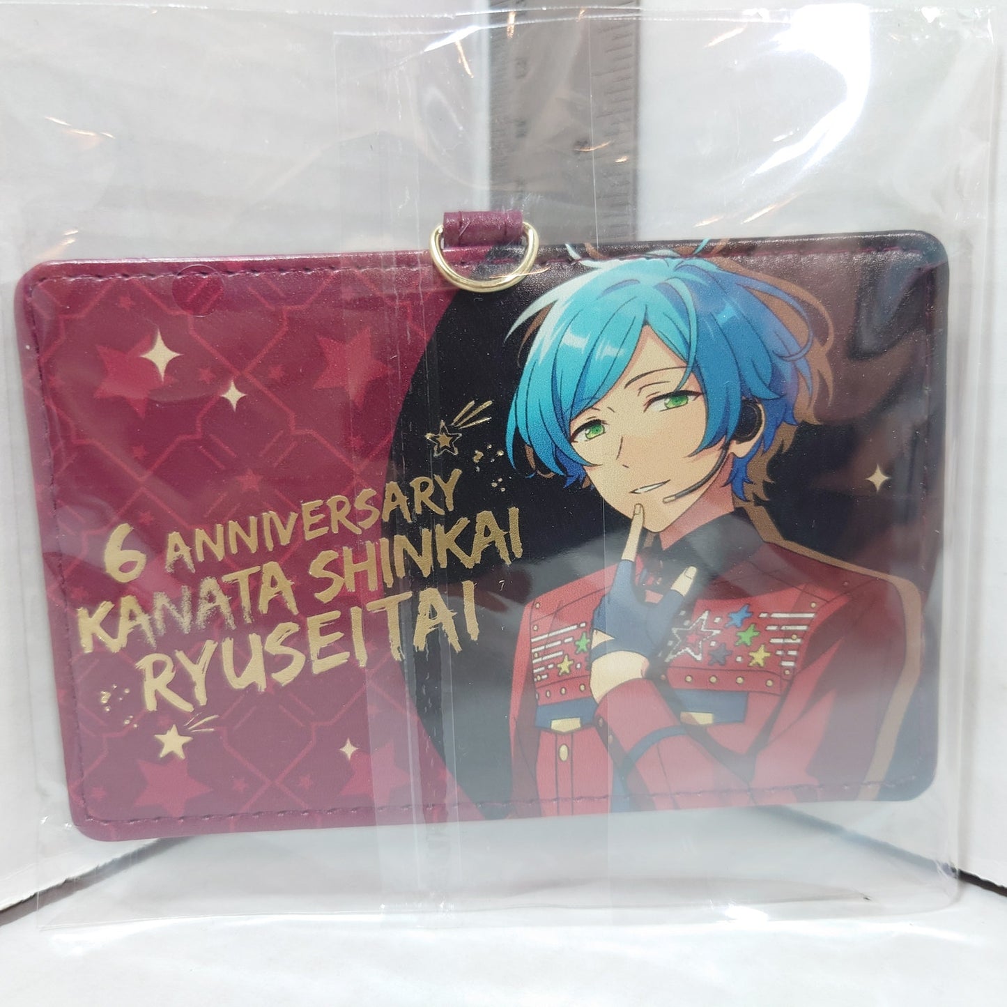 Kanata Shinkai RYUSEITAI Ensemble Stars CN 6th Anniversary Pass Case