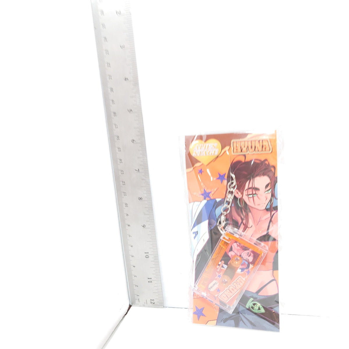 Hyuna Alien Stage Find your Plus One! Cassette Keychain