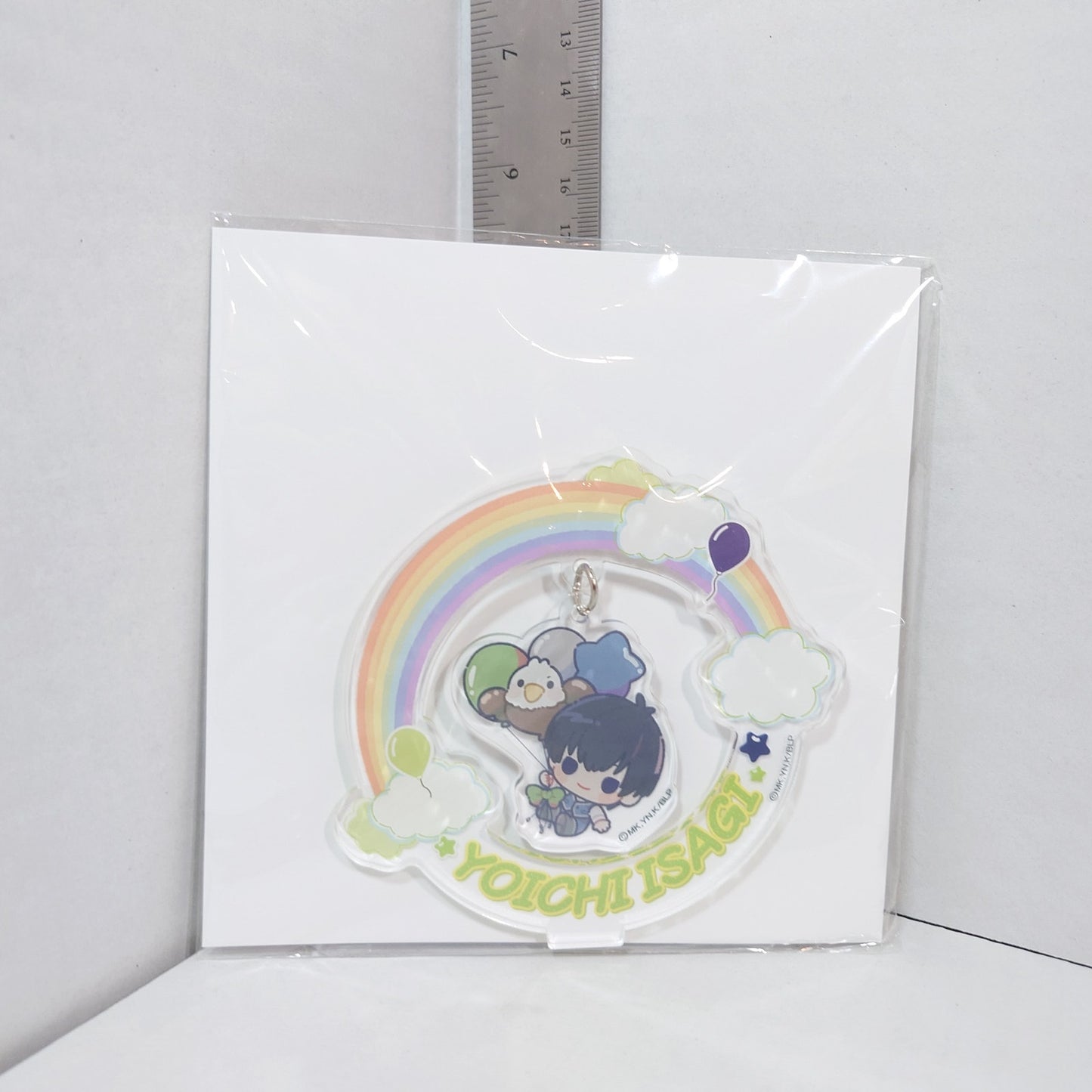 Yoichi Isagi Blue Lock Swinging Pendent Acrylic Stand