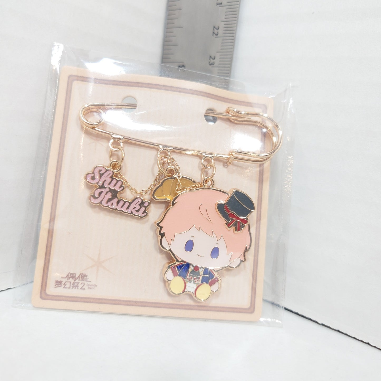 Shu Itsuki Valkyrie Ensemble Stars CN Brooch Pin