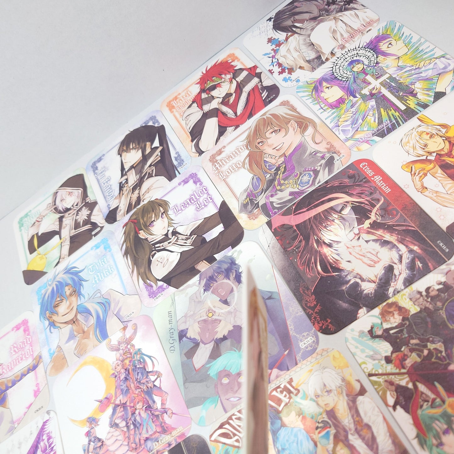 COMPLETE SET D.gray-man Art Coaster Collection