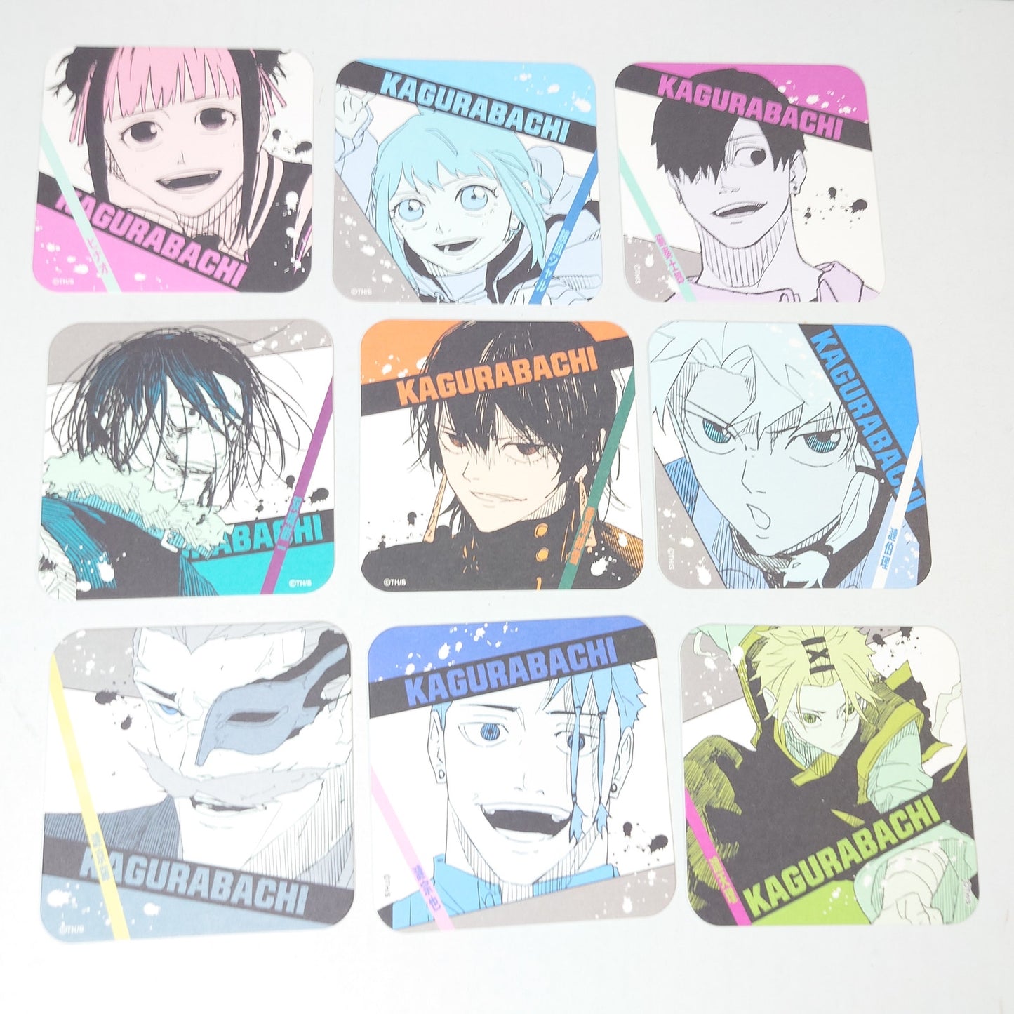 COMPLETE SET Kagurabachi Art Coaster