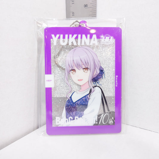 Yukina Minato Roselia Bang Dream x WEGO 10th Anniversary Acrylic Keychain