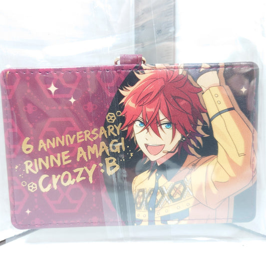 Rinne Amagi Crazy:B Ensemble Stars CN 6th Anniversary Pass Case