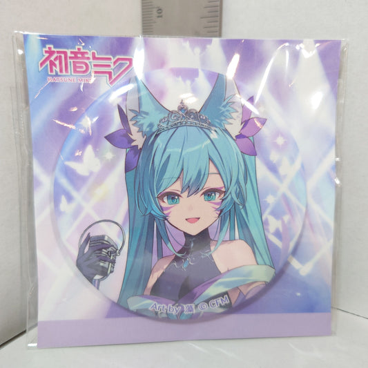 MIKU HATSUNE VOCALOID Ayakashi Big Button Pin