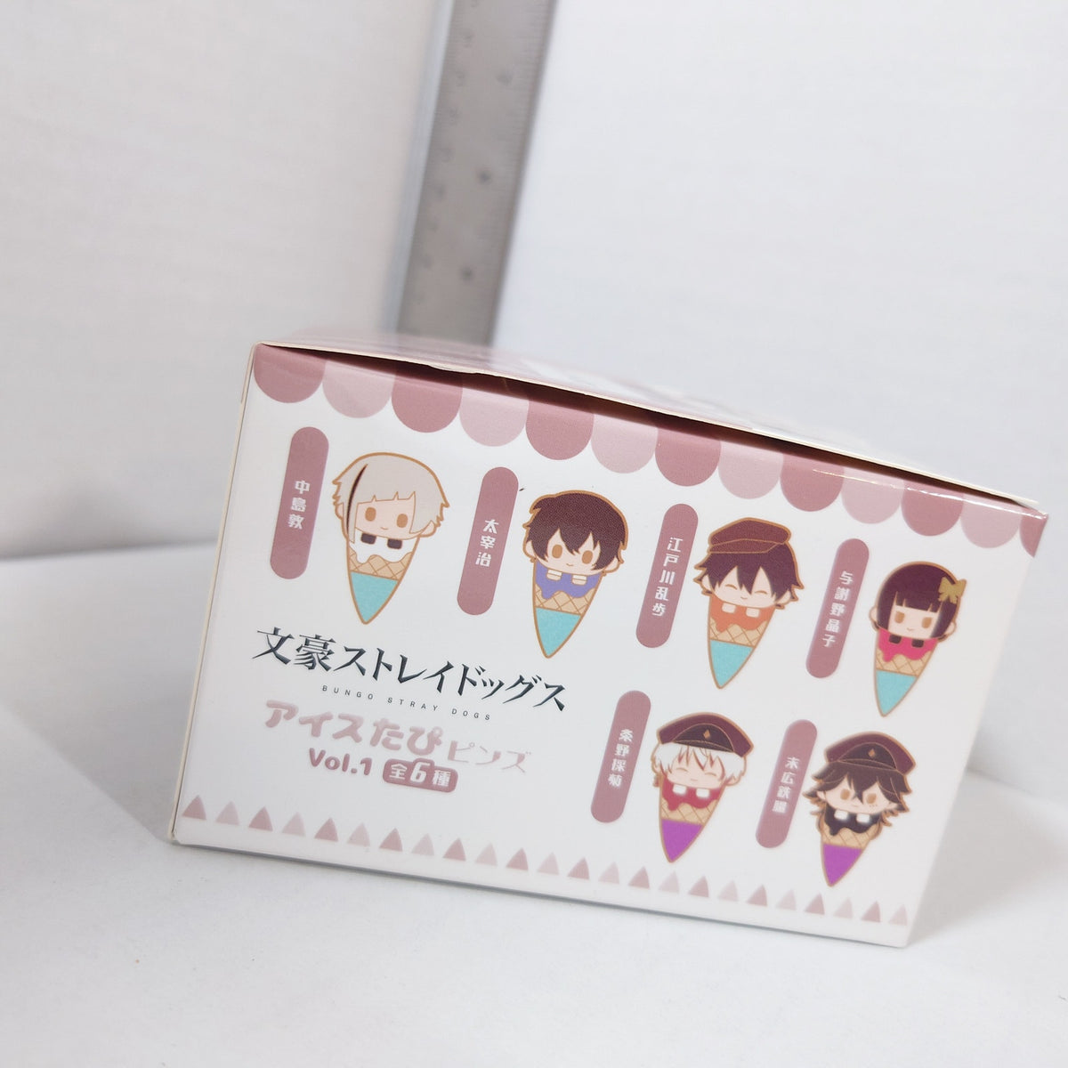 Bungo Stray Dogs Tapioca Ice Cream Pin Box Set