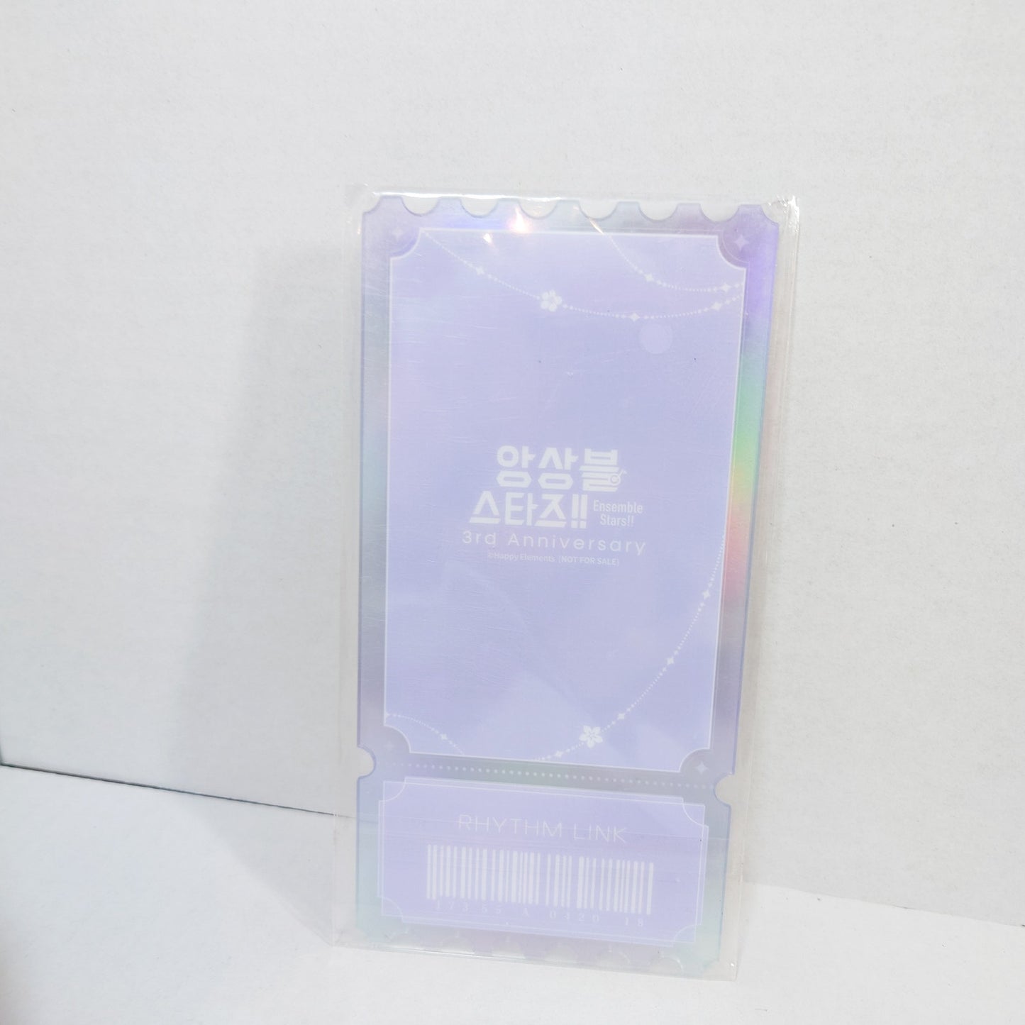 Keito Hasumi AKATSUKI Ensemble Stars KR 3rd Anniversary Acrylic Ticket