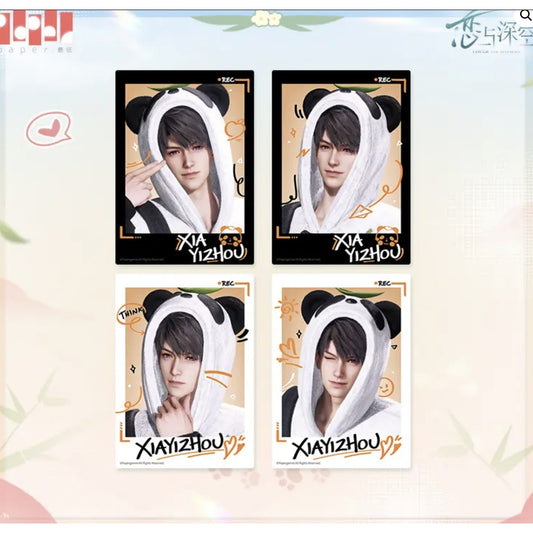 Caleb Love and Deepspace Panda Breeze Poloroid Card Set