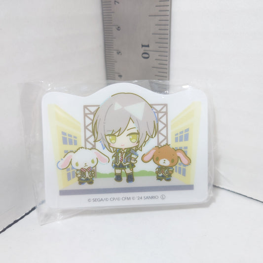 Shiho Hinomori Leo/Need Project x Sanrio(Kurousa & Shirousa) Acrylic Clip