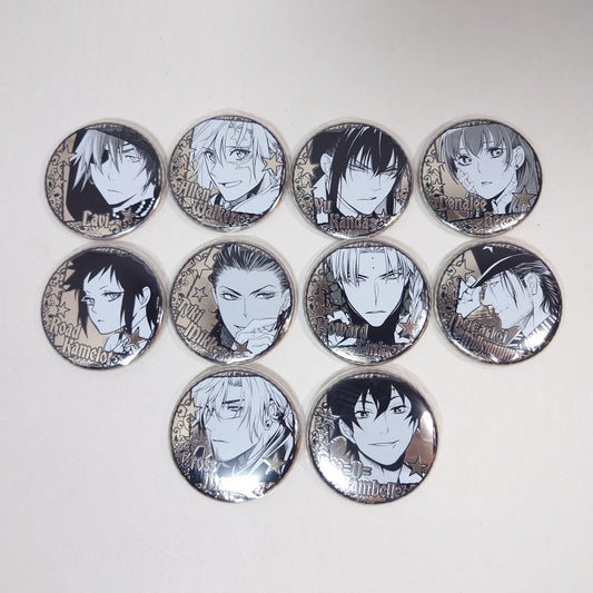 COMPLETE SET D.gray-man Metal Badge Collection