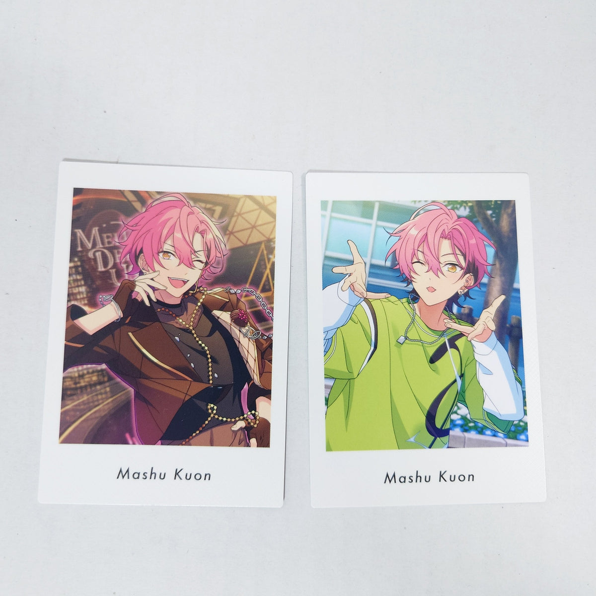 Mashu Kuon MELLOW DEAR US Ensemble Stars P.A. ShotS!! Card Set