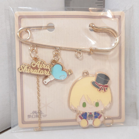 Aira Shiratori ALKALOID Ensemble Stars CN Brooch Pin