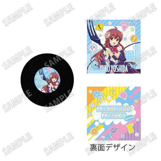 Yuko The Demon Girl Next (Machikado Mazoku) Record Coaster w/Sleeve