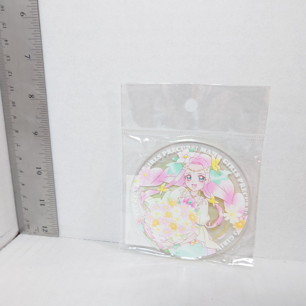 Cure Felice Maho Tsugai Pretty Cure! (Precure ) 10th Anniversary Collab Cafe Acrylic Coaster