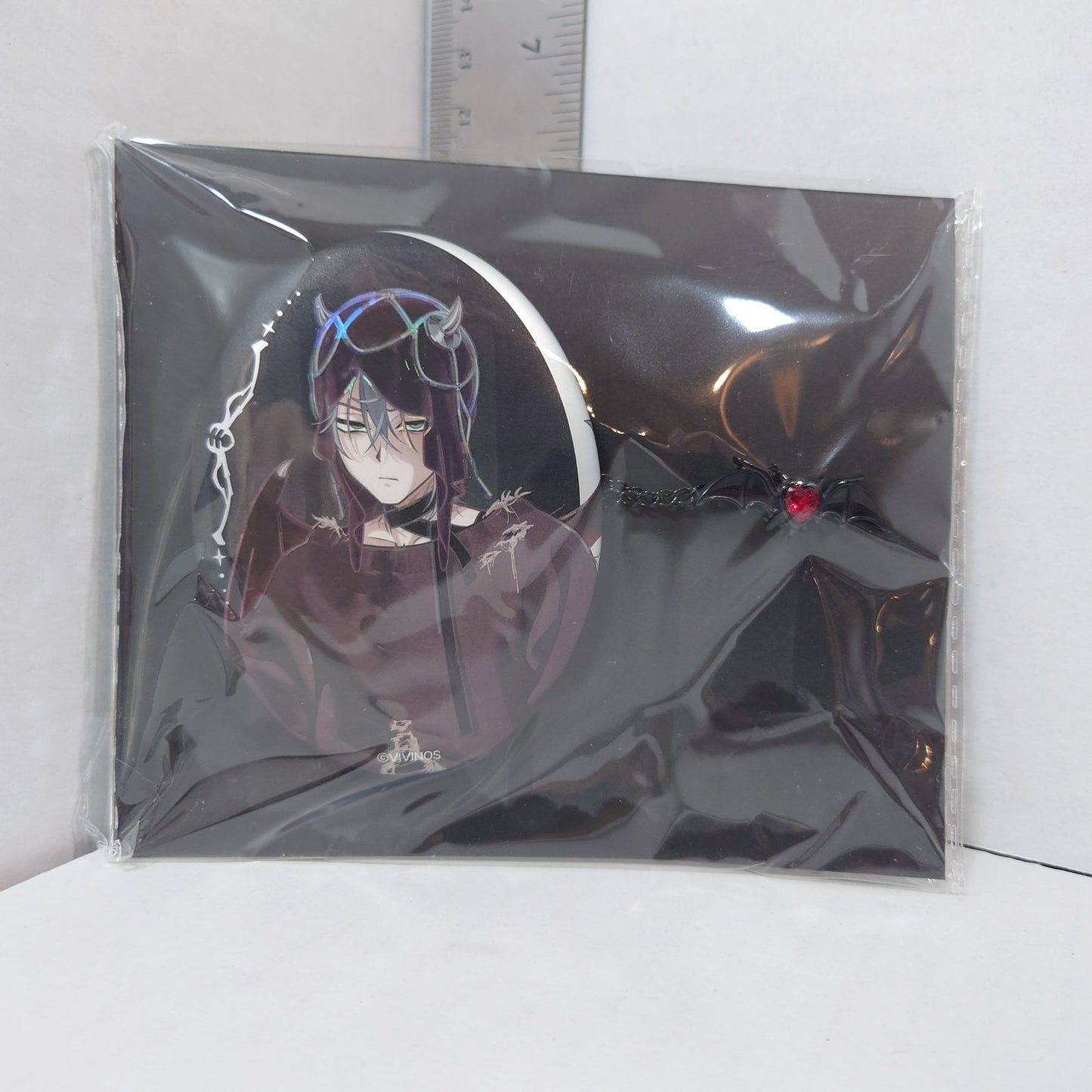 Till Alien Stage Angels and Devils March Monster Cafe Badge Brooch