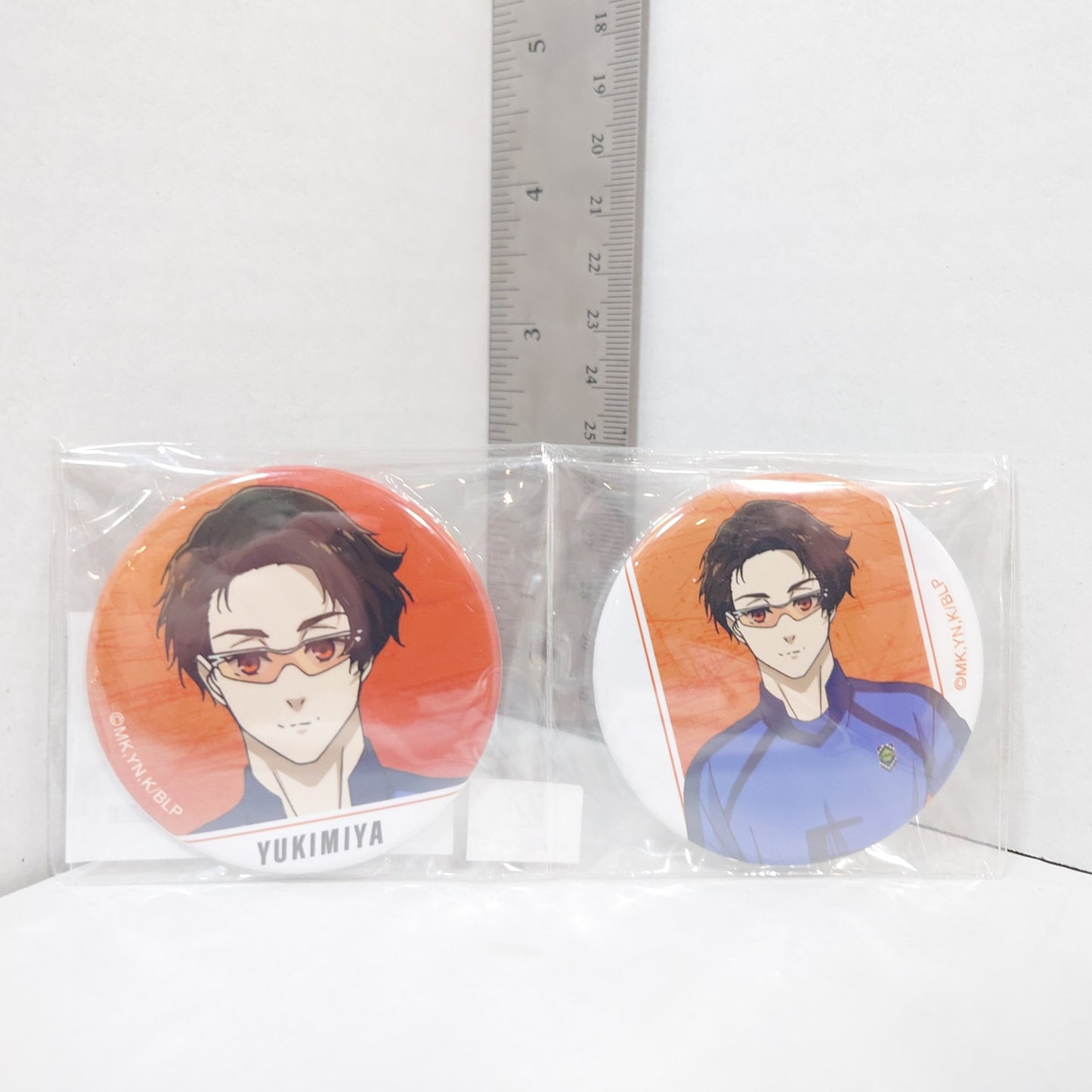 Kenyu Yukimura Blue Lock Badge Set