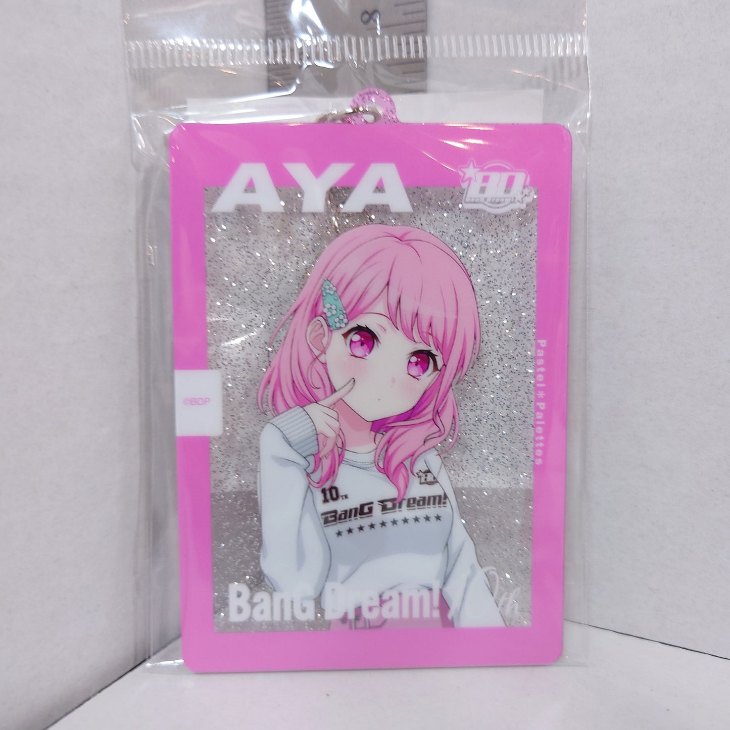 Aya Maruyama Pastel*Palettes Bang Dream! x WEGO 10th Anniversary Acrylic Keychain