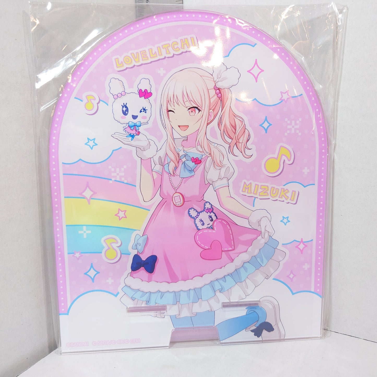 Mizuki Akiyama 25-ji, Night Code de. Project Sekai x Tamagotchi Acrylic Stand