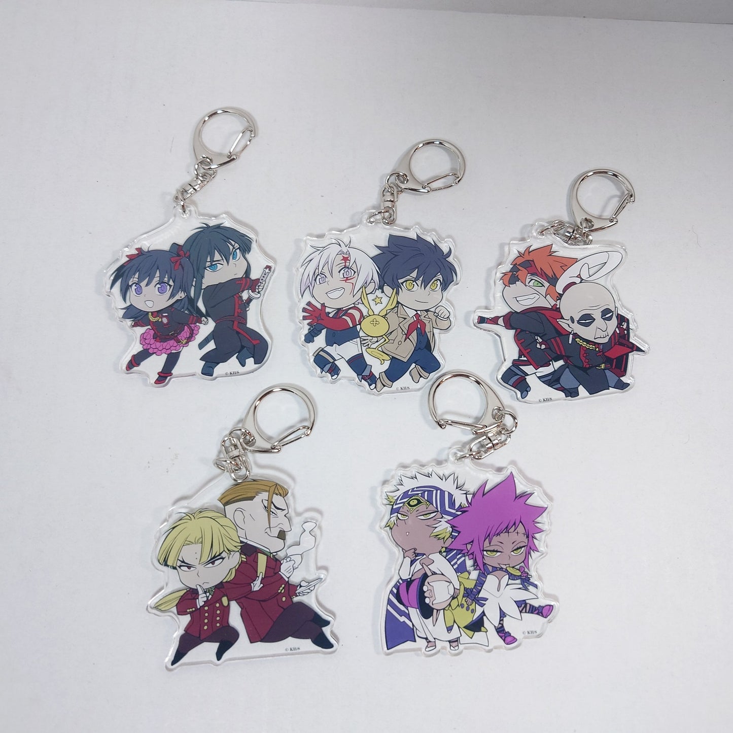 COMPLETE SET D.Gray-man Acrylic Keychain