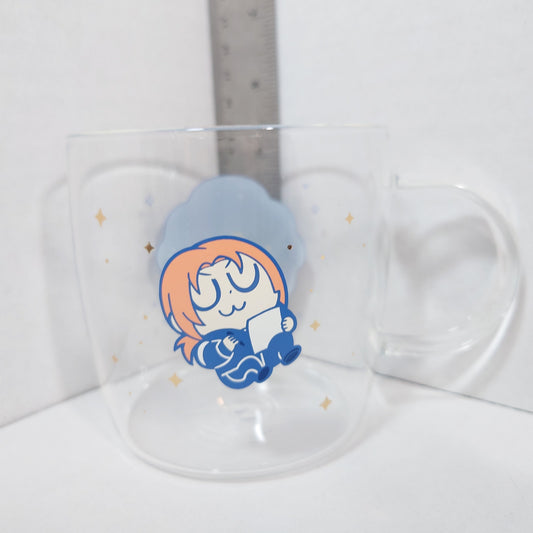 Leo Tsukinaga Knights Ensemble Stars x Okawa Bkub Glass Cup Mug