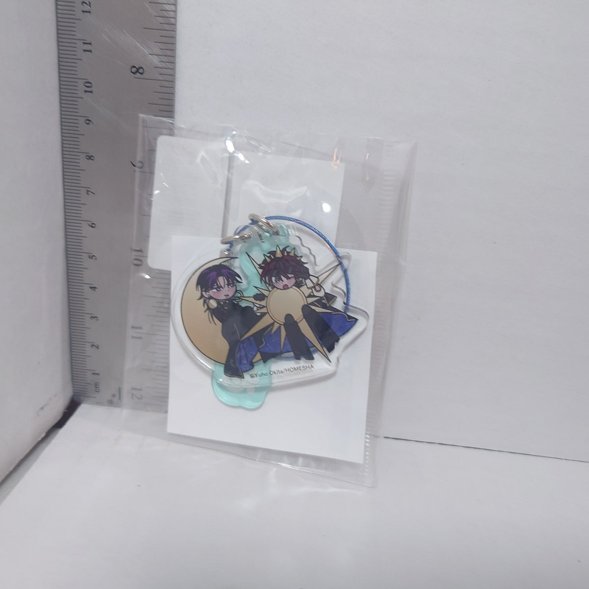 PUNKS△TRIANGLE .Bloom&mellowkiss Cafe Acrylic Keychain
