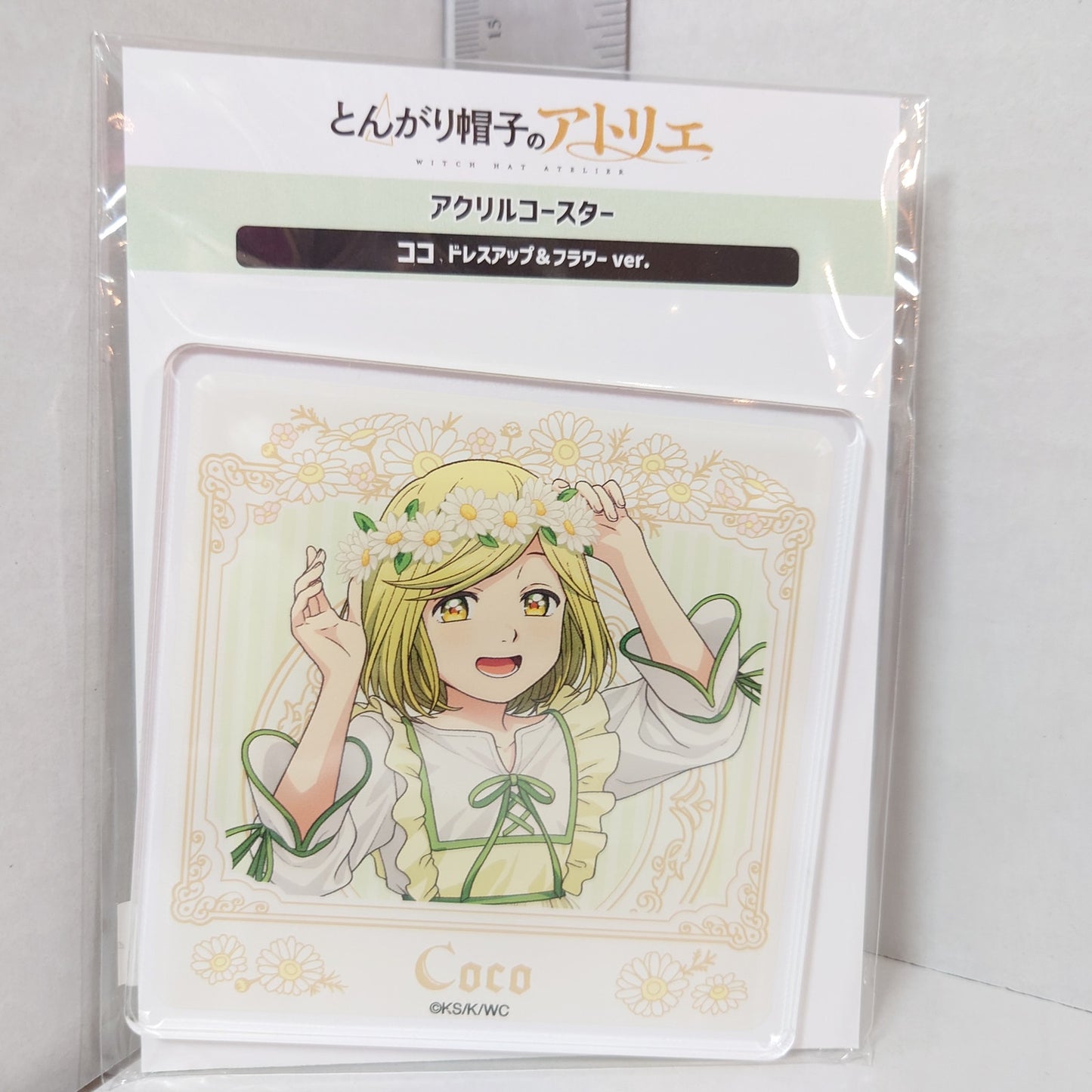 Coco Witch Hat Atelier Acrylic Coaster