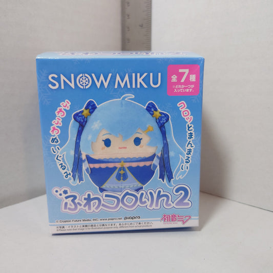 MIKU HATSUNE VOCALOID Snow Fuwakororin Plush