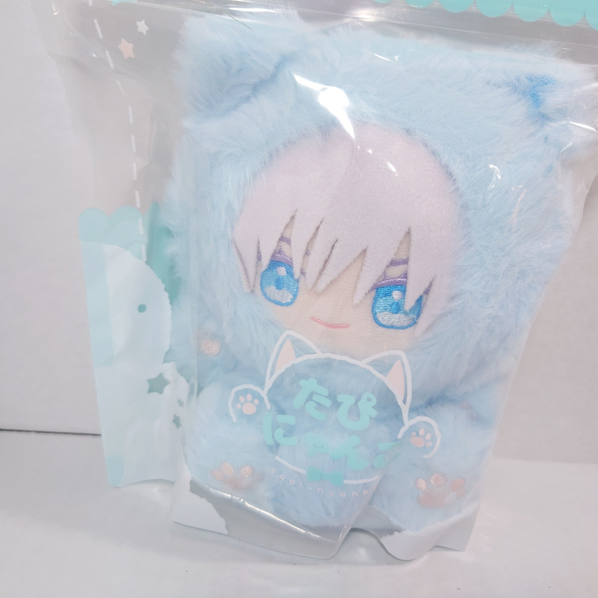 Satoru Gojo Jujutsu Kaisen Tapioca Nyanko Plush
