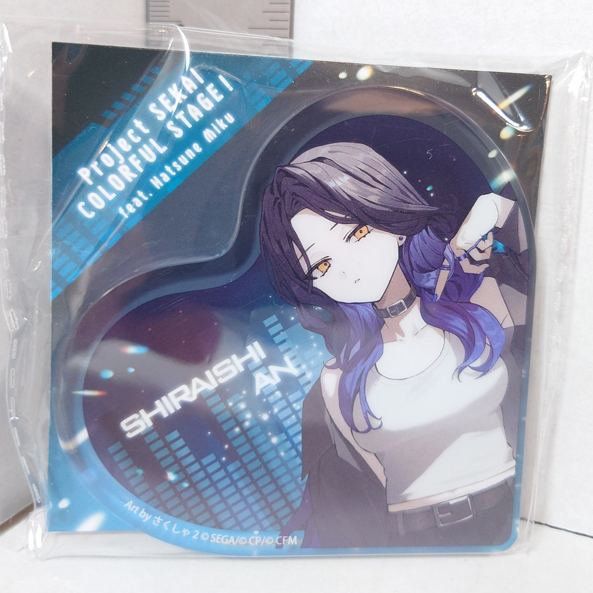 An Shiraishi Vivid Bad Squad Project Sekai x ZOZOTOWN Acrylic Block