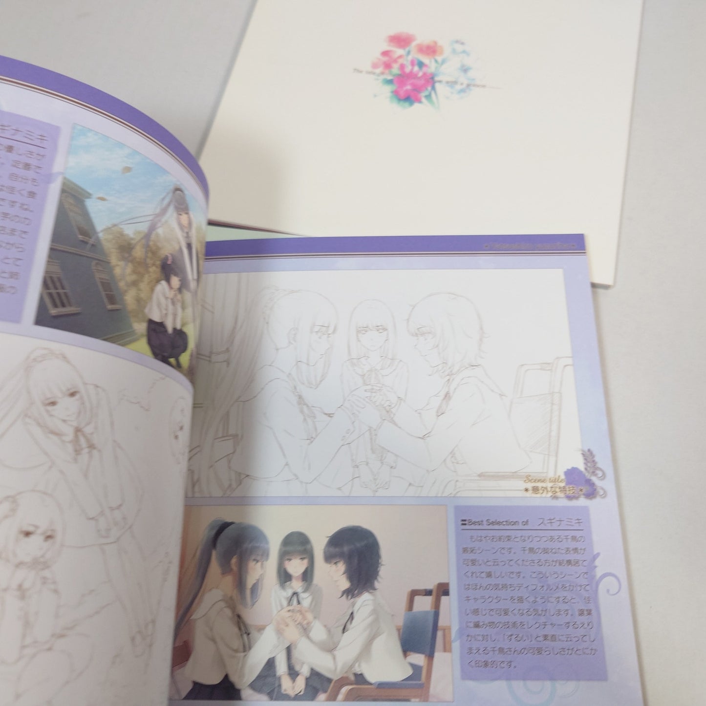 Flowers le volume Official Fanbook Set