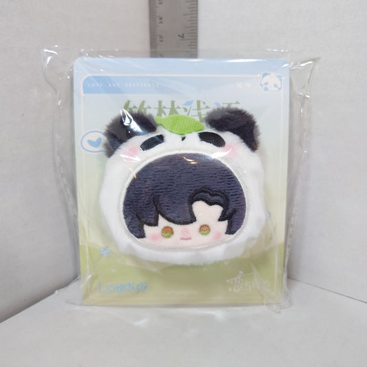 Zayne Love and Deepspace Panda Breeze Plush Brooch