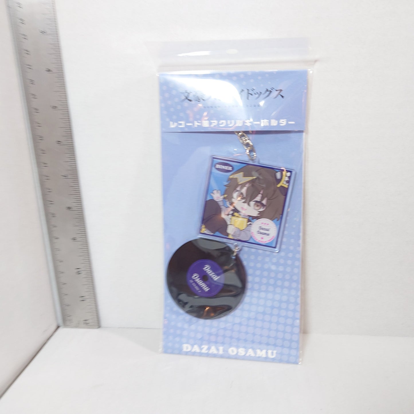 Osamu Dazai Bungo Stray Dogs Record Acrylic Keychain