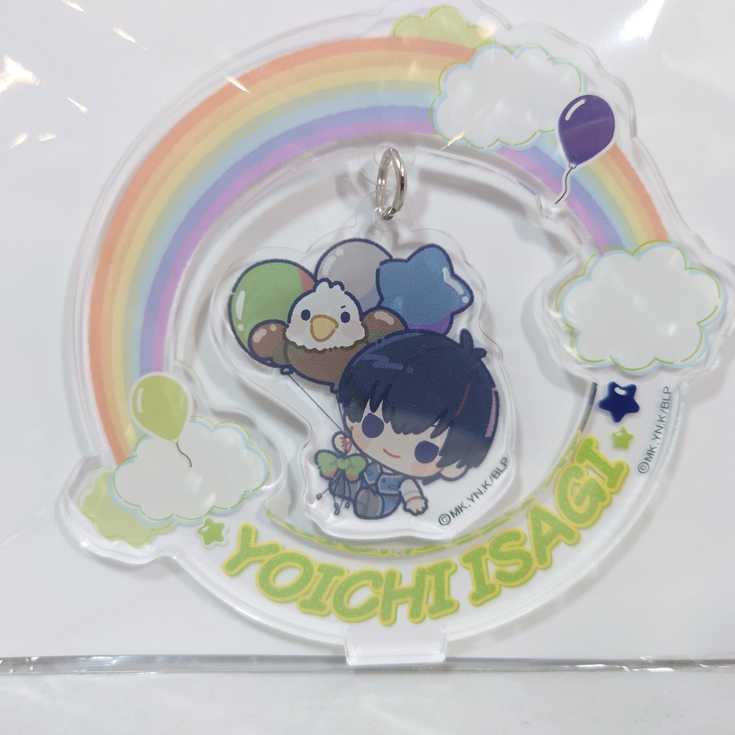 Yoichi Isagi Blue Lock Swinging Pendent Acrylic Stand