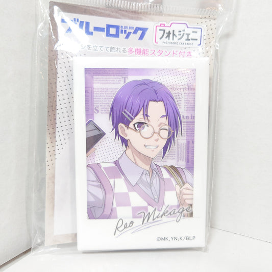 Reo Mikage Blue Lock Stand Up Badge
