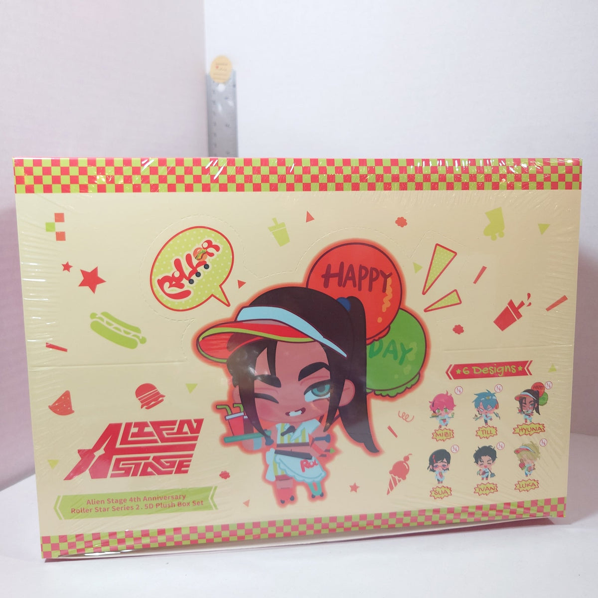 Alien Stage 4th Anniversary Roller Stars Series 2.5 Plush Box Set