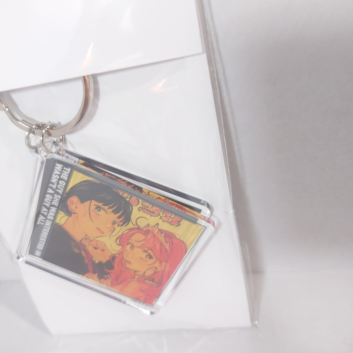 The Guy She Was Interested In Wasn't A Guy At All Acrylic Keychain