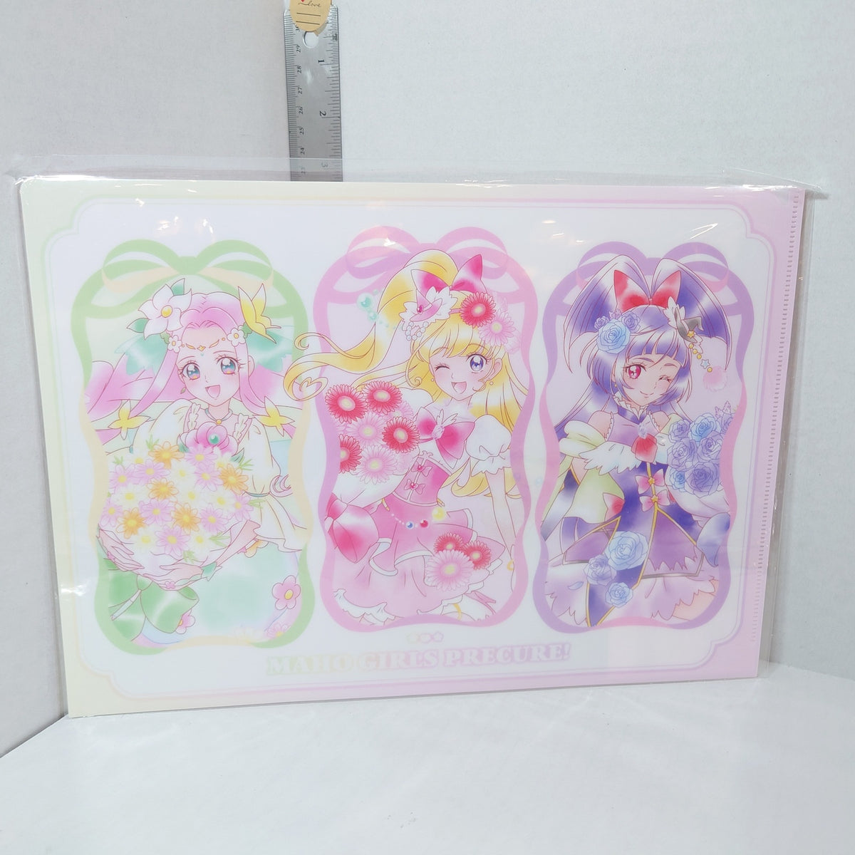 Maho Tsugai Pretty Cure! (Precure ) 10th Anniversary Collab Cafe Clear File