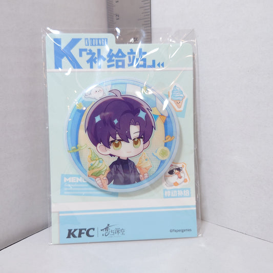 Zayne Love and Deepspace KFC Badge