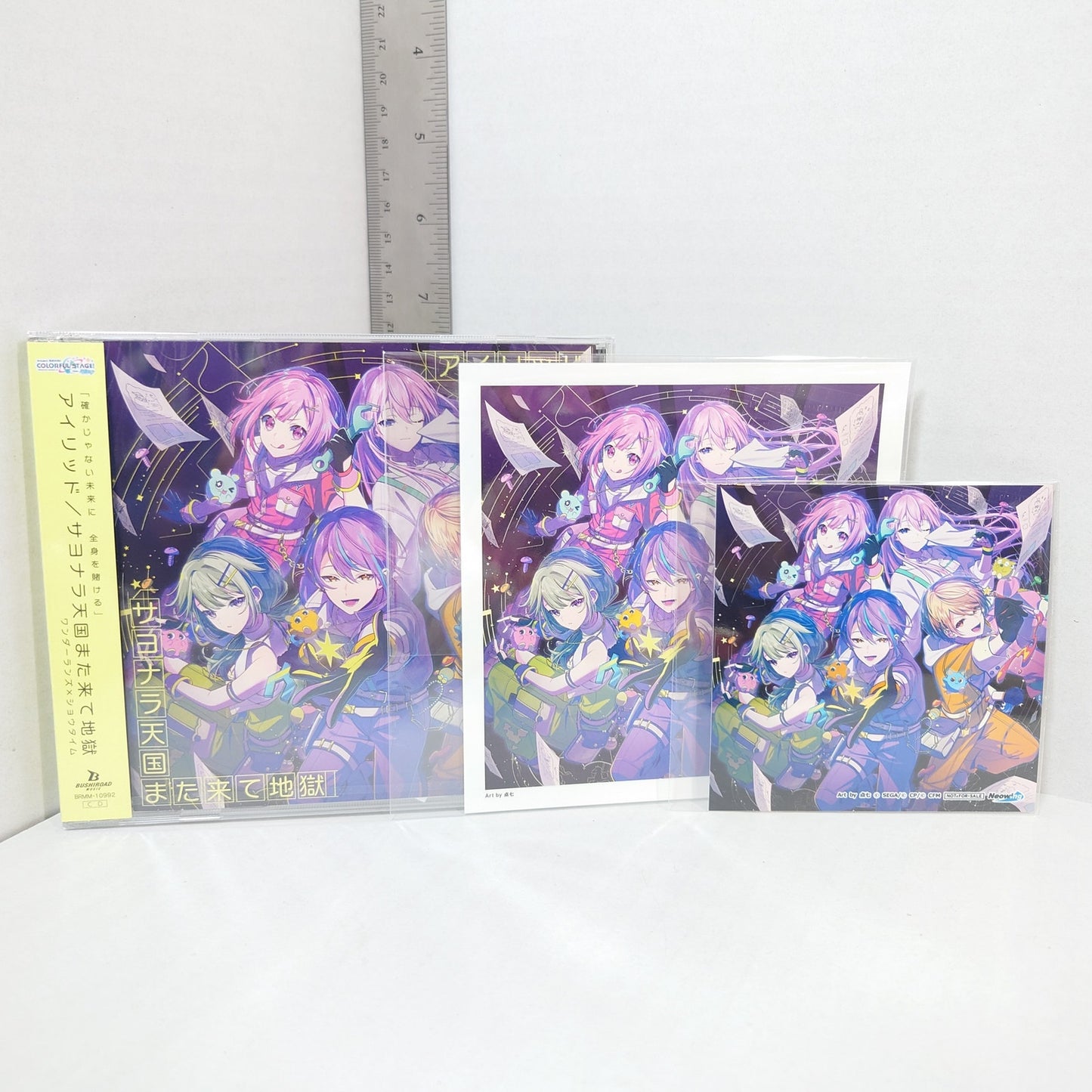 WONDERLANDS x SHOWTIME  Eyelid/Sayonara Tengoku Mata Kite Jigoku Project Sekai First Edition CD