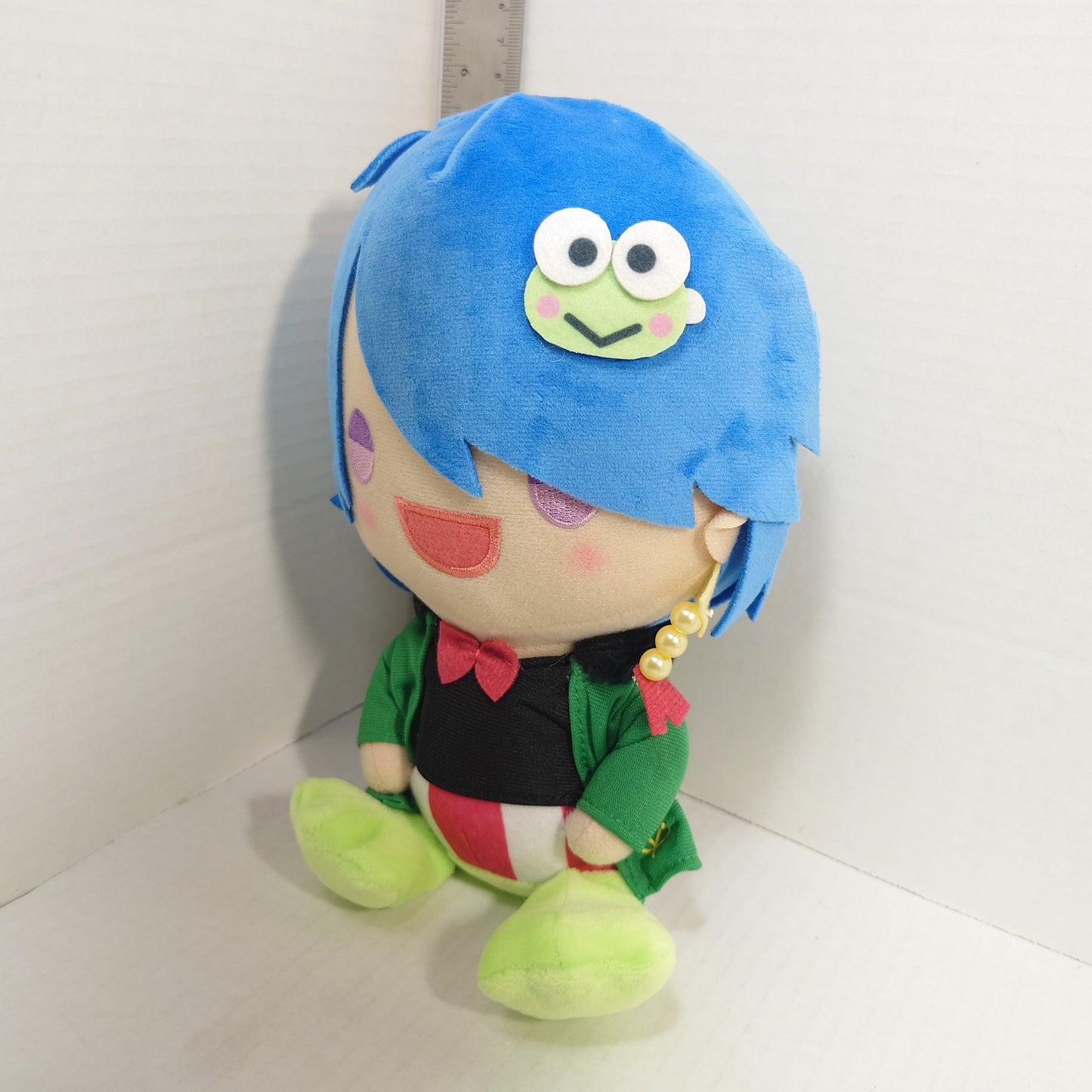 Dice Arisugawa Fling Posse Hypnosis Mic x Sanrio Plush Keroppi Ver.
