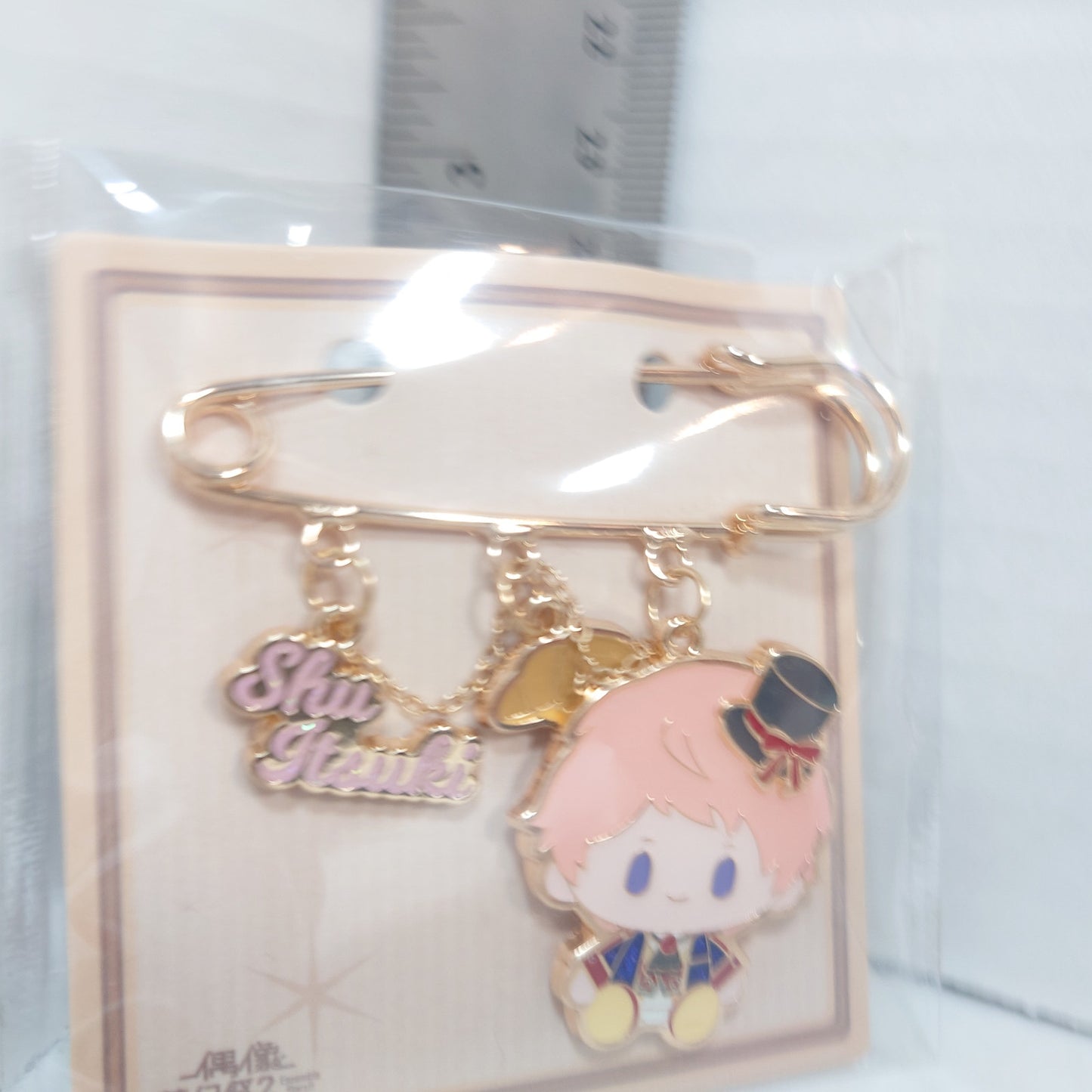 Shu Itsuki Valkyrie Ensemble Stars CN Brooch Pin