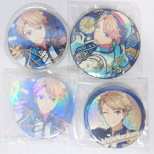 Arashi Narukami Knights Ensemble Stars Pin Button Set