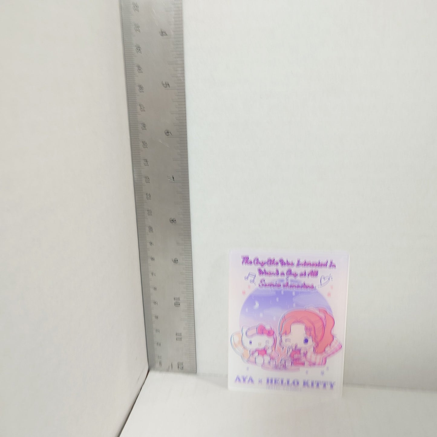 The Guy She Was Interested In Wasn't A Guy At All x Sanrio Pop-Up Acrylic Card