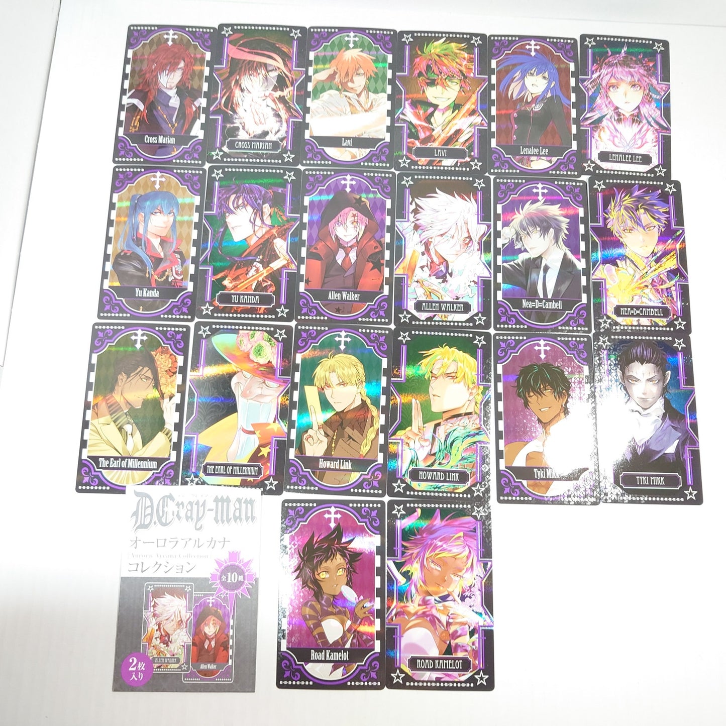 COMPLETE SET D.Gray-man Aurora Arcana Card Collection