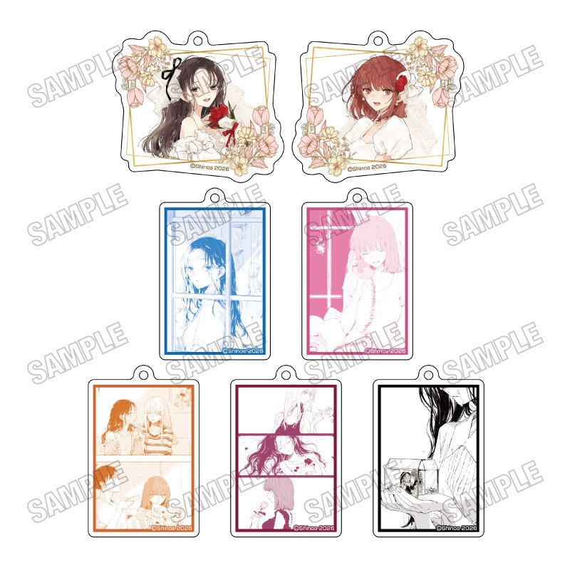 There is No Love Wishing Upon a Star Acrylic Keychain Box Set