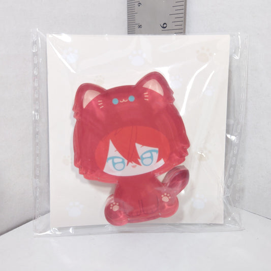 Rinne Amagi Crazy:B Ensemble Stars CN Cat Mini Acrylic Block