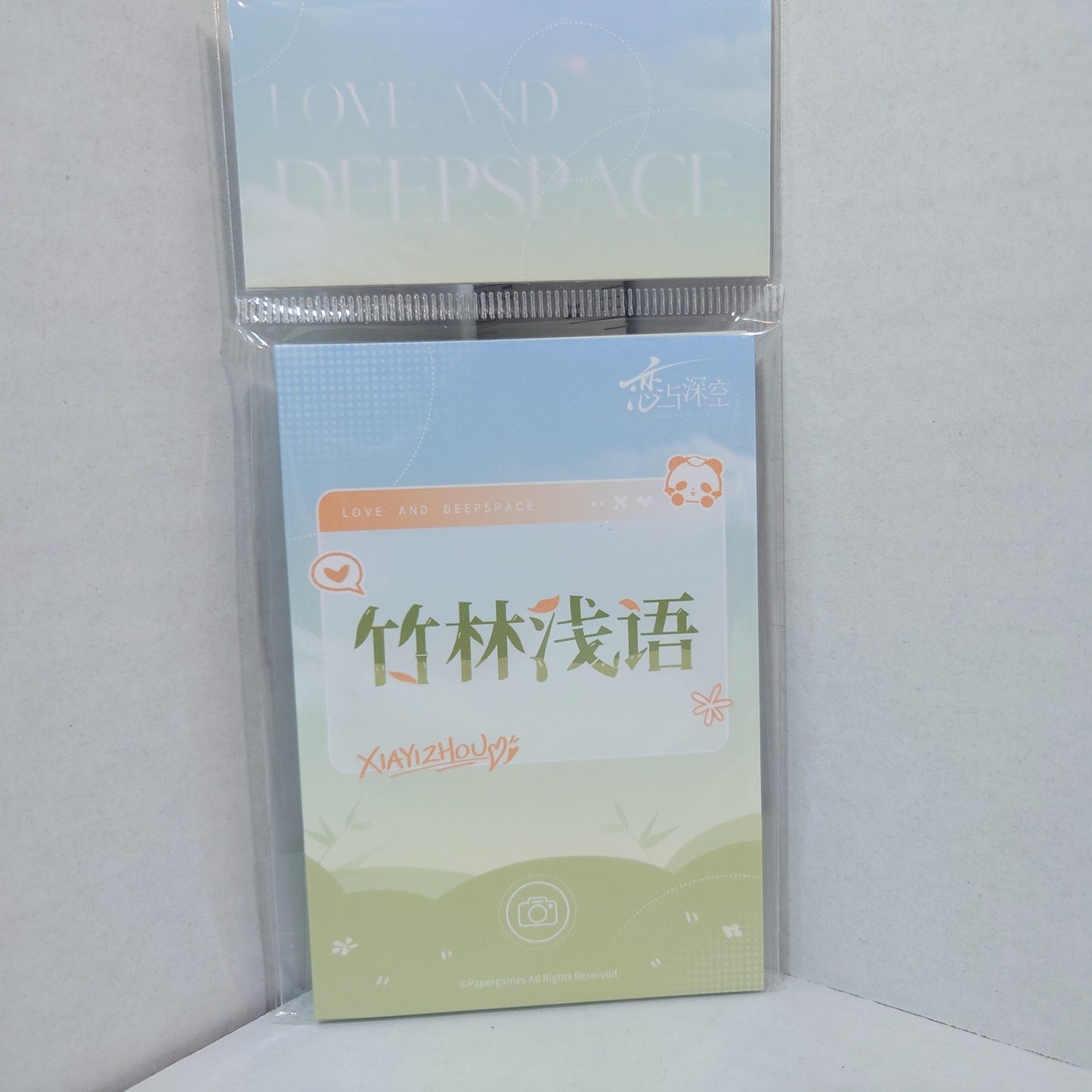 Caleb Love and Deepspace Panda Breeze Poloroid Card Set