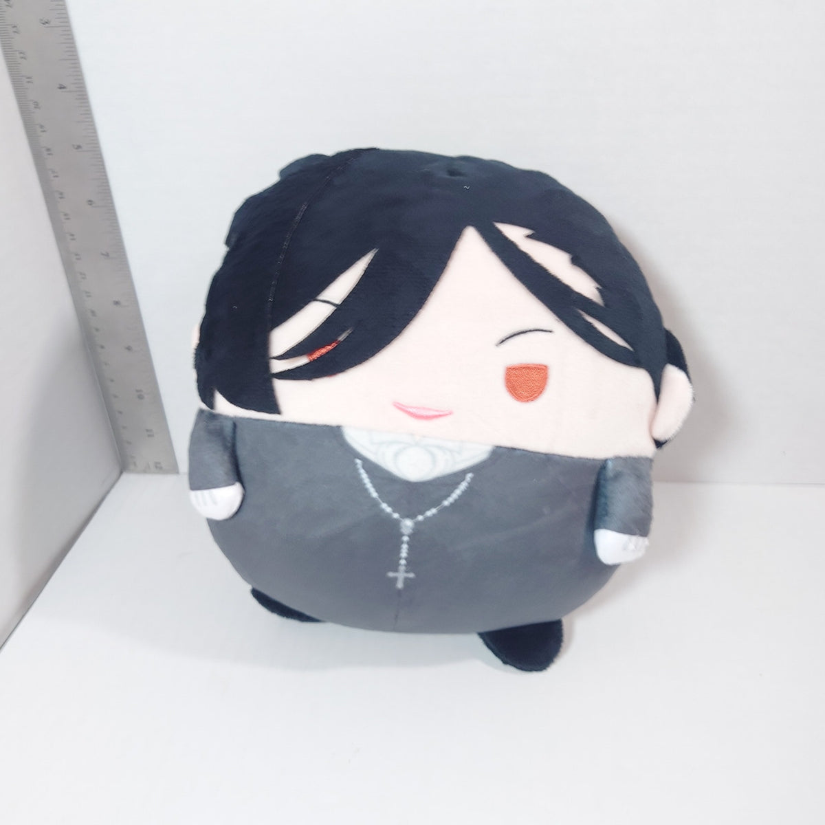 Sebastian Michaelis Black Butler Fuwakororin M-Size Plush