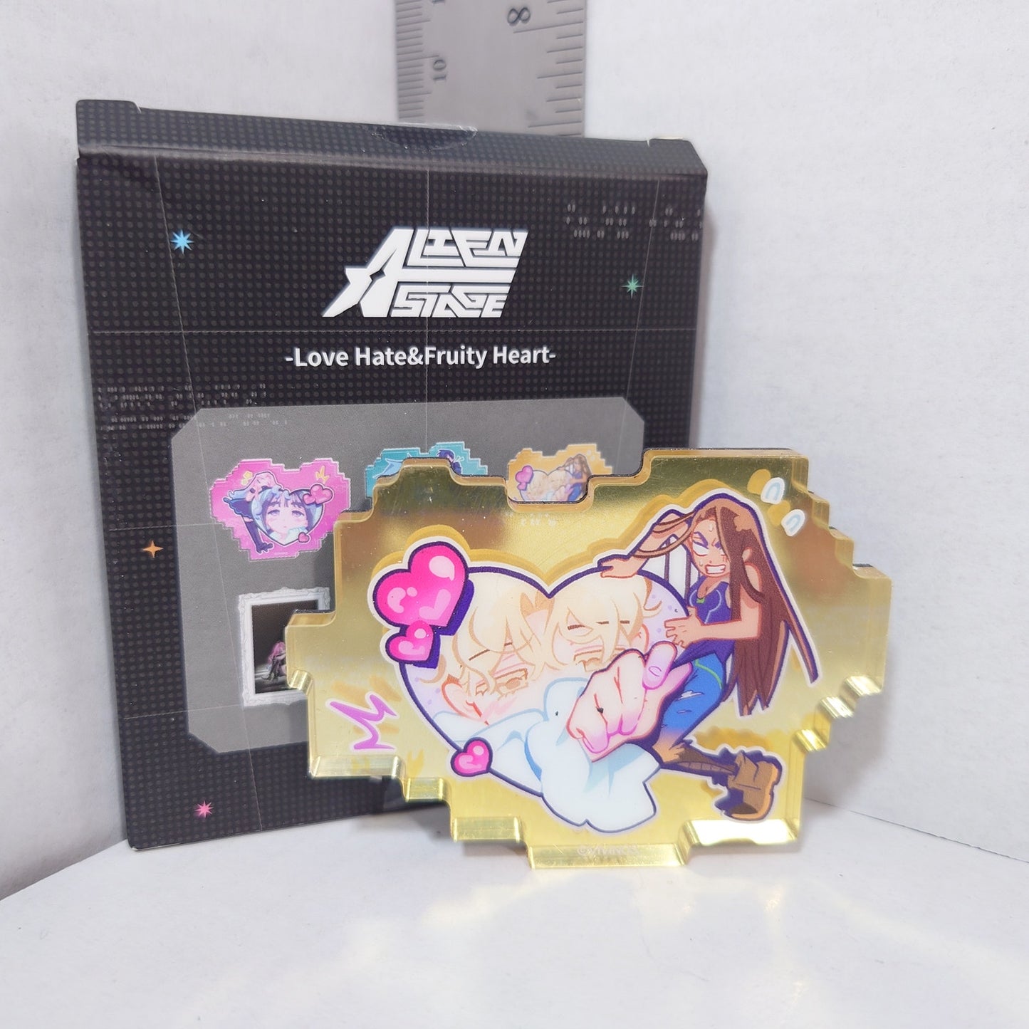 Hyuna & Luka Alien Stage -Love Hate&Fruity Heart DLC Acrylic Magnet